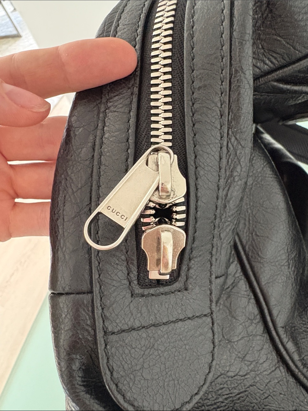 Gucci Leather Backpack - Picture 7 of 8